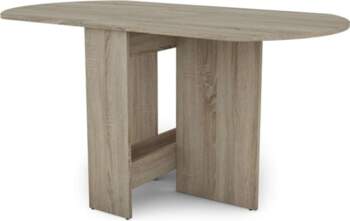 Miroytengo Folding Dining Table Round Kitchen