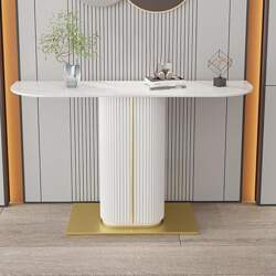 Modern Rustic Console Table with Storage