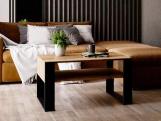 MRBLS Coffee Table - Modern Rustic