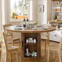 MSFE Round Dining Table with 2-Layer