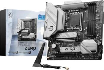 MSI B760M Project Zero pamatplate, Back