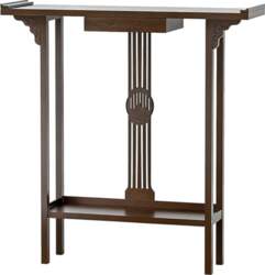 Narrow Console Table, Oak Sideboard, Lightweight