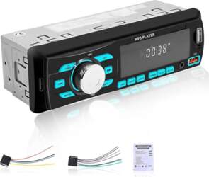 NHOPEEW 1 DIN automašīnas radio ar
