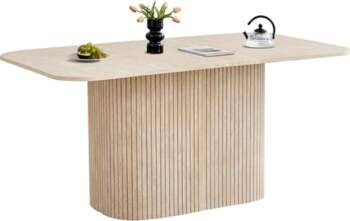 Nordic Modern Rectangular Dining Table, 160