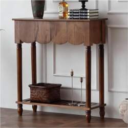 Open Console Sofa Table for Living