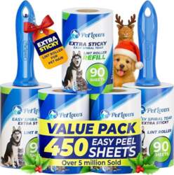 PetLovers Extra Sticky Lint Roller Mega
