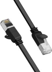 Plakans patch vads kabelis Ethernet tīkla