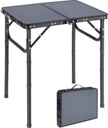 REDCAMP Small Folding Table Height Adjustable