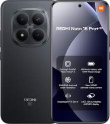 Redmi Note 15 Pro+ 5G, melns