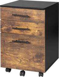 Relaxdays Rolling Container 3 Drawers Hanging