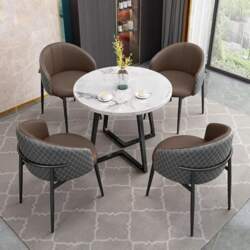 Round and Square Dining Table Set