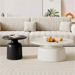 Round Coffee Table Set, Modern Design