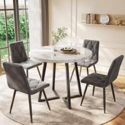 Round Dining Table (1 Piece) Kitchen