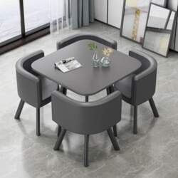 Round Dining Table Set with Chairs