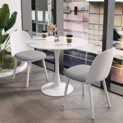 Round Dining Table with 4 Chairs