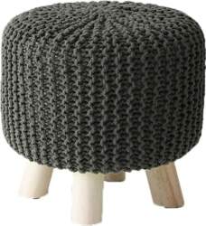 Round Stool Footstool Upholstered Stool Solid