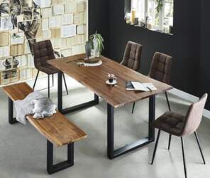 SAM Esra Dining Set, Wane Table