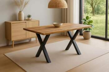SAM Mirabelle Dining Table, 140 x