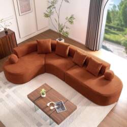 Sapgaks L Shape Sofa Combination Upholstered