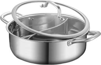 Shabu Hot Pot nerūsējošā tērauda katls