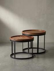 Sheesham Solid Wood Side Table Indi