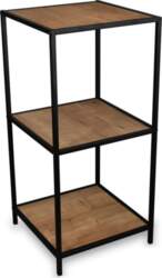 Side Table Metal Frame in Black