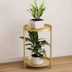 Side Table with 2 Levels, Small