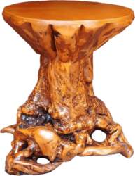 Side Table with Azalea and Tree