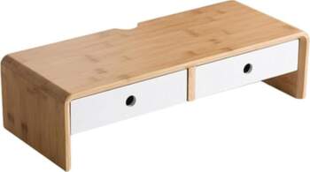 Simcat Monitor Stand with 2 Drawers