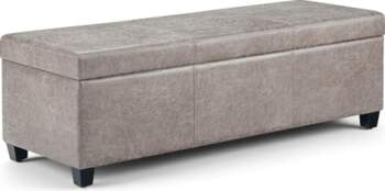 SIMPLIHOME Avalon 48" Wide Contemporary Rectangular