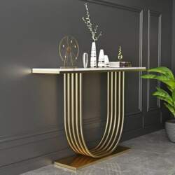 Sintered Stone Console Table in Unique