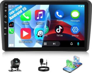 SIXWIN Android 15 automašīnas radio ar