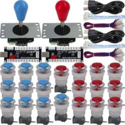 SJ@JX Arcade Game 2 Player Controller