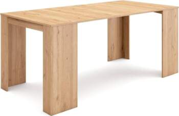 Skraut Home Extendable Table, Multifunctional Extendable