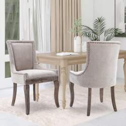 SoarFlash Upholstered Dining Room Chairs Cloud