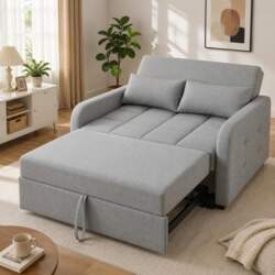 Sofa 2 Seater Extendable Sofa Bed