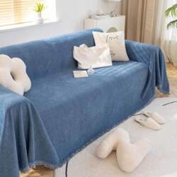 Sofa Throw Blanket L Shape Corner