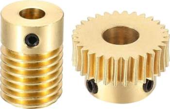 Sourcing map Worm Gear Set 30T