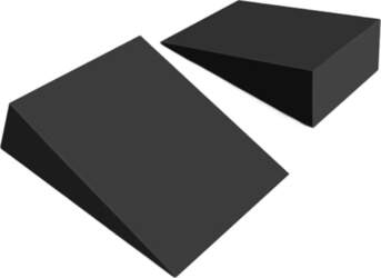 Squat Wedge Blocks Set (2-Piece) ceļgalu