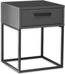 Suna Bedside Table Graphite 40 x