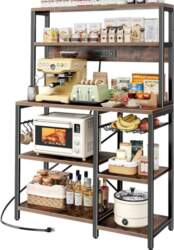 SUPERJARE Baker`s Rack with Socket, 90