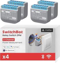 SwitchBot WiFi Switch 2PM, saderīgs ar