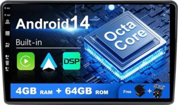SXAUTO Android 14 IPS auto radio