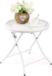 TeoKJ Balcony Table, Small, Weatherproof Side