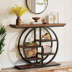 Tribesigns Console Table 105cm Industrial 6