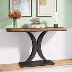Tribesigns Console Table, Industrial Hallway Table