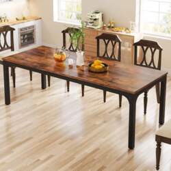 Tribesigns Dining Table, Industrial Kitchen Table