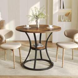 Tribesigns Round Dining Table, Kitchen Table