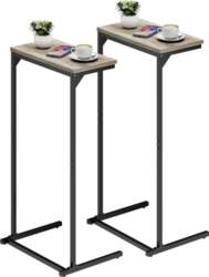 TUTOTAK C-Shaped Side Table Small Side