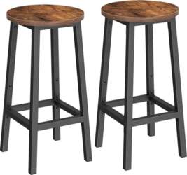 VASAGLE Bar Stools Set of 2